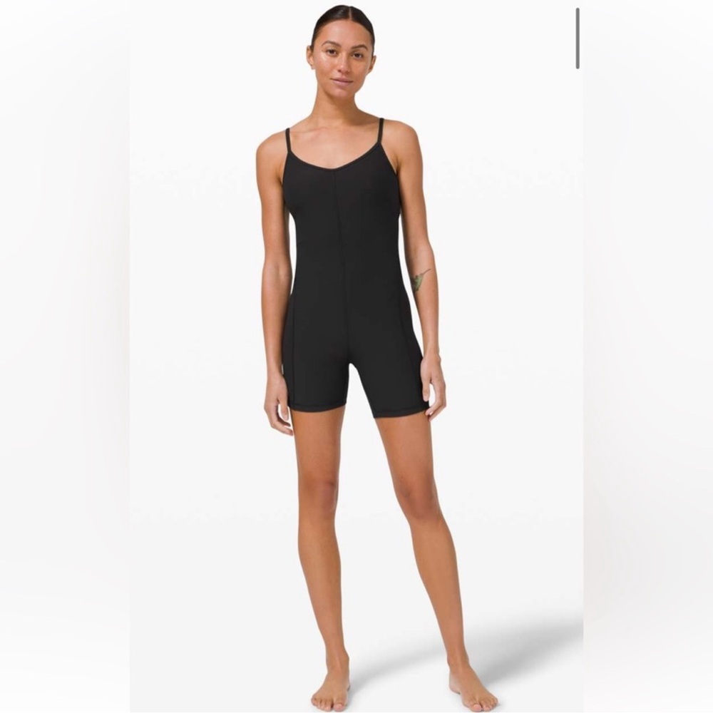 NWT Ribbed Contoured Unitard 6” Size 6